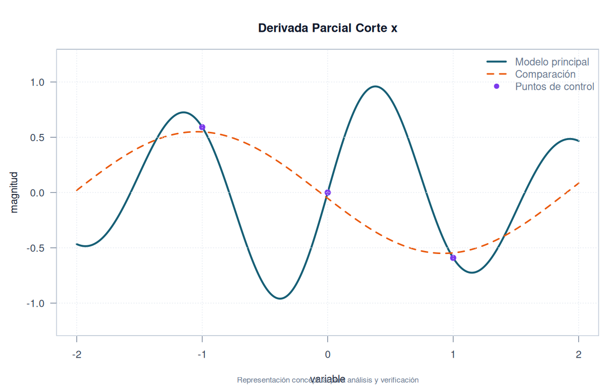 Derivada Parcial Corte X